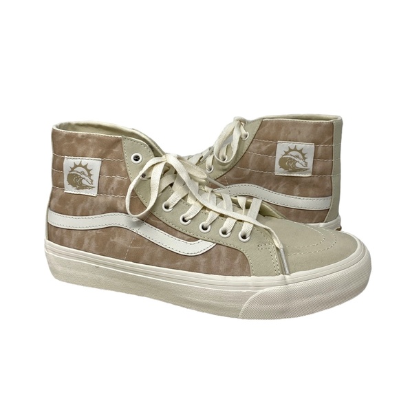 VANS Sk8-Hi 38 Decon Shoe Sand Canvas Men's Size Sneakers Skate VN0A4BX62ZA - Picture 5 of 9